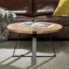 Round Coffee Tables With Steel Frames (Photo 15 of 15)