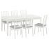25 Photos White Dining Tables with 6 Chairs