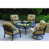 Patio Conversation Sets With Fire Pit Table (Photo 11 of 15)