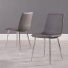Grey Leather Dining Chairs (Photo 22 of 25)