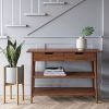 Brown Wood Console Tables (Photo 7 of 15)