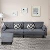 Palisades Reversible Small Space Sectional Sofas With Storage (Photo 13 of 25)