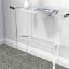 Clear Acrylic Console Tables (Photo 5 of 15)