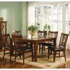 Laurent 7 Piece Rectangle Dining Sets With Wood And Host Chairs (Photo 9 of 25)