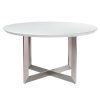 Brushed Metal Dining Tables (Photo 9 of 25)