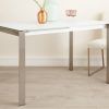 Glass And Stainless Steel Dining Tables (Photo 23 of 25)