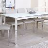Chrome Contemporary Square Casual Dining Tables (Photo 21 of 25)