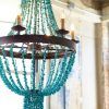 Turquoise Chandelier Lights (Photo 1 of 15)