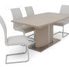 Cream Gloss Dining Tables And Chairs (Photo 19 of 25)