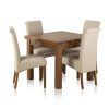Dining Tables And Fabric Chairs (Photo 17 of 25)