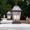 Lantern Chandeliers With Acrylic Column (Photo 15 of 15)