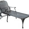 Outdoor Cast Aluminum Chaise Lounge Chairs (Photo 7 of 15)