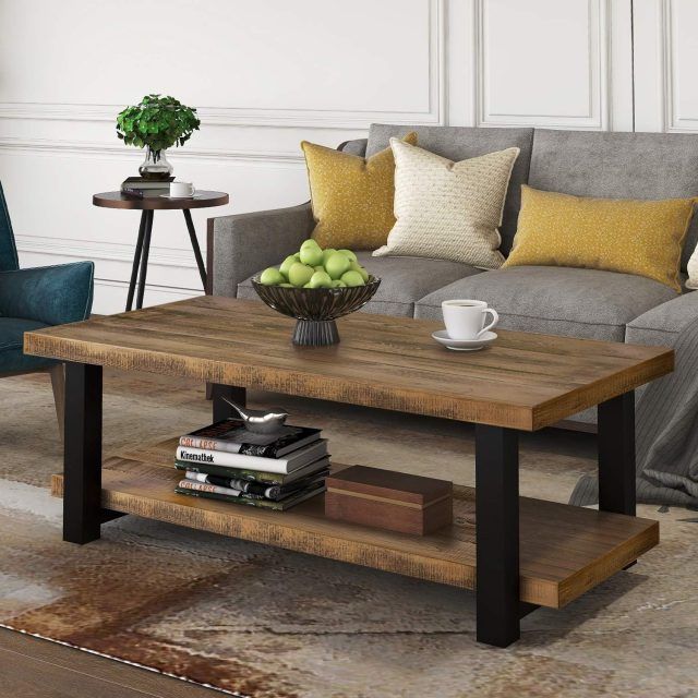 15 Best Collection of Living Room Farmhouse Coffee Tables