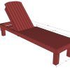 Wood Outdoor Chaise Lounges (Photo 9 of 15)