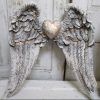 Angel Wings Sculpture Plaque Wall Art (Photo 1 of 15)