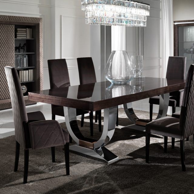25 Collection of Black Extendable Dining Tables Sets
