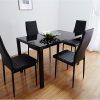 Black Glass Extending Dining Tables 6 Chairs (Photo 21 of 25)