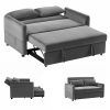 3 In 1 Gray Pull Out Sleeper Sofas (Photo 1 of 15)