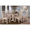 Craftsman 7 Piece Rectangle Extension Dining Sets With Uph Side Chairs (Photo 10 of 25)