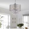 4 Light Crystal Chandeliers (Photo 9 of 15)