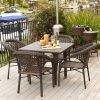 Outdoor Dining Table And Chairs Sets (Photo 18 of 25)