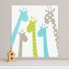 Giraffe Canvas Wall Art (Photo 5 of 15)