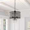 Gisselle 4-Light Drum Chandeliers (Photo 1 of 25)