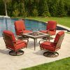 Patio Conversation Sets With Gas Fire Pit (Photo 2 of 15)