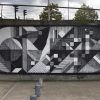 Abstract Graffiti Wall Art (Photo 14 of 15)