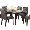 Laconia 7 Pieces Solid Wood Dining Sets (Set Of 7) (Photo 2 of 25)