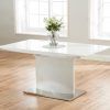 Extending White Gloss Dining Tables (Photo 10 of 25)