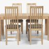 Oak Dining Set 6 Chairs (Photo 1 of 25)