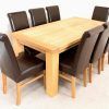 Oak Dining Tables And 8 Chairs (Photo 9 of 25)