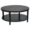 Full Black Round Coffee Tables (Photo 3 of 15)