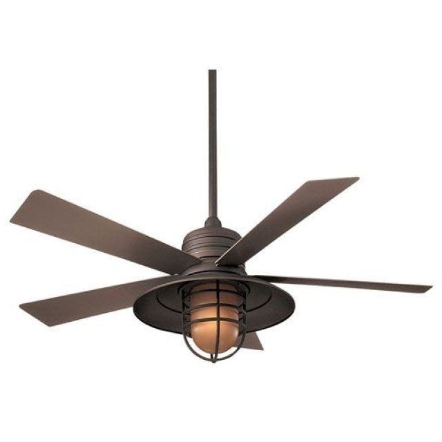 15 Best Collection of Outdoor Ceiling Fans for Wet Areas
