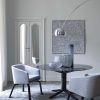 Palazzo 6 Piece Dining Sets With Pearson Grey Side Chairs (Photo 7 of 25)