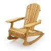 Patio Wooden Rocking Chairs (Photo 8 of 15)