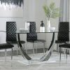 White And Black Dining Tables (Photo 8 of 15)