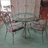 Retro Glass Dining Tables And Chairs (Photo 20 of 25)