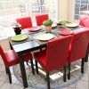 Red Dining Table Sets (Photo 9 of 25)