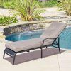 Adjustable Pool Chaise Lounge Chair Recliners (Photo 9 of 15)