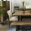 Small Dining Tables With Rustic Pine Ash Brown Finish (Photo 5 of 25)