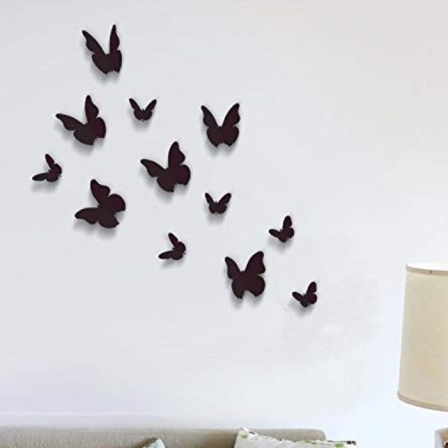 15 Ideas of 3d Butterfly Wall Art