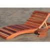Wood Chaise Lounge Chairs (Photo 5 of 15)