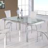 Chrome Glass Dining Tables (Photo 12 of 25)