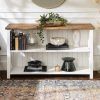 Farmhouse Stands With Shelves (Photo 1 of 15)