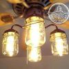 Outdoor Ceiling Fans With Mason Jar Lights (Photo 7 of 15)