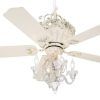White Outdoor Ceiling Fans With Lights (Photo 7 of 15)