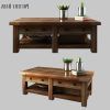 Rustic Mahogany Benchwright Dining Tables (Photo 5 of 25)