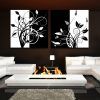 Black And White Large Canvas Wall Art (Photo 8 of 15)